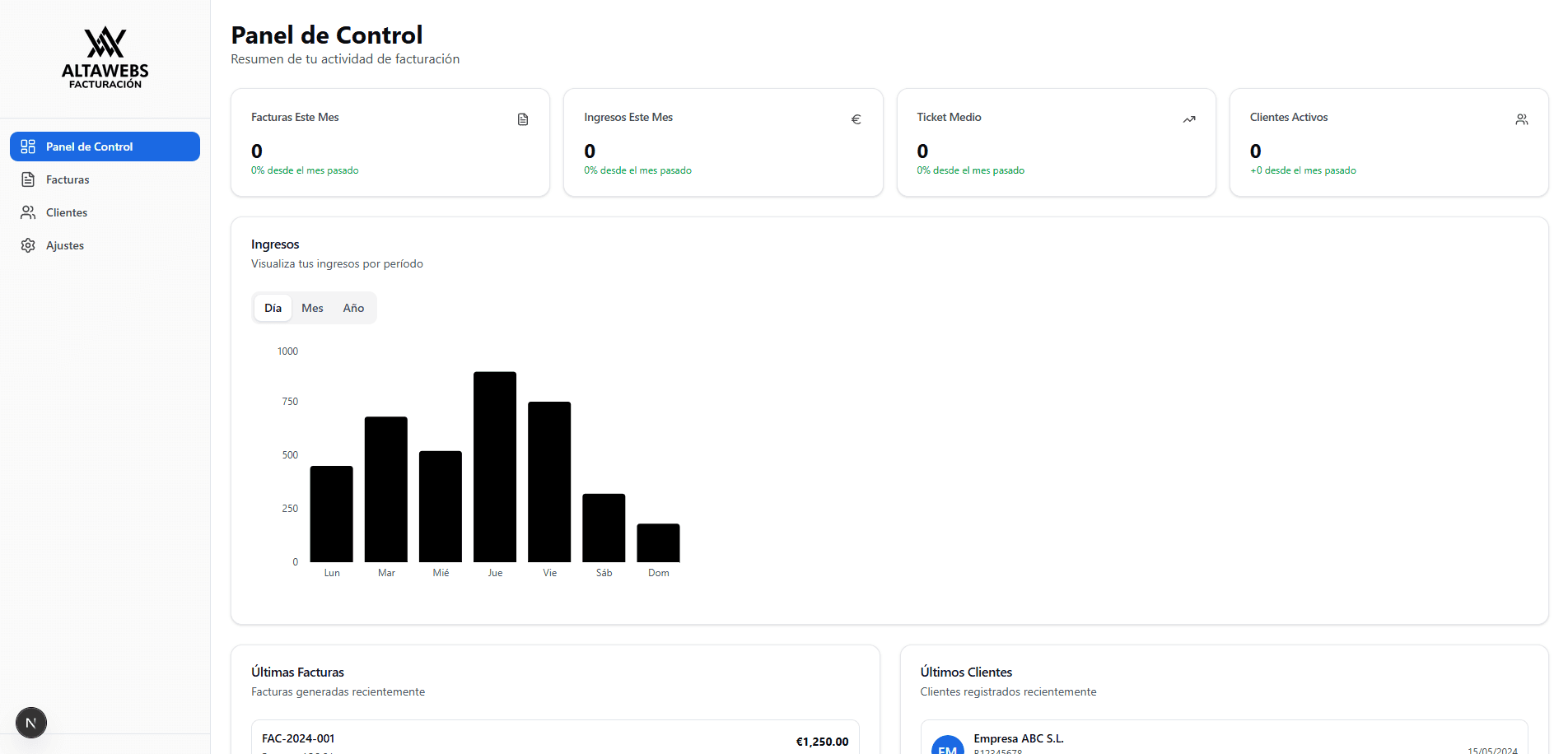 Sistema Facturación